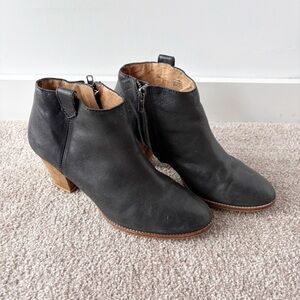 Madewell Billie Boot Black Leather 8.5